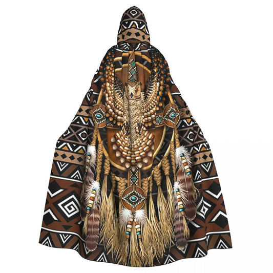 Stylish Native-Inspired Poncho